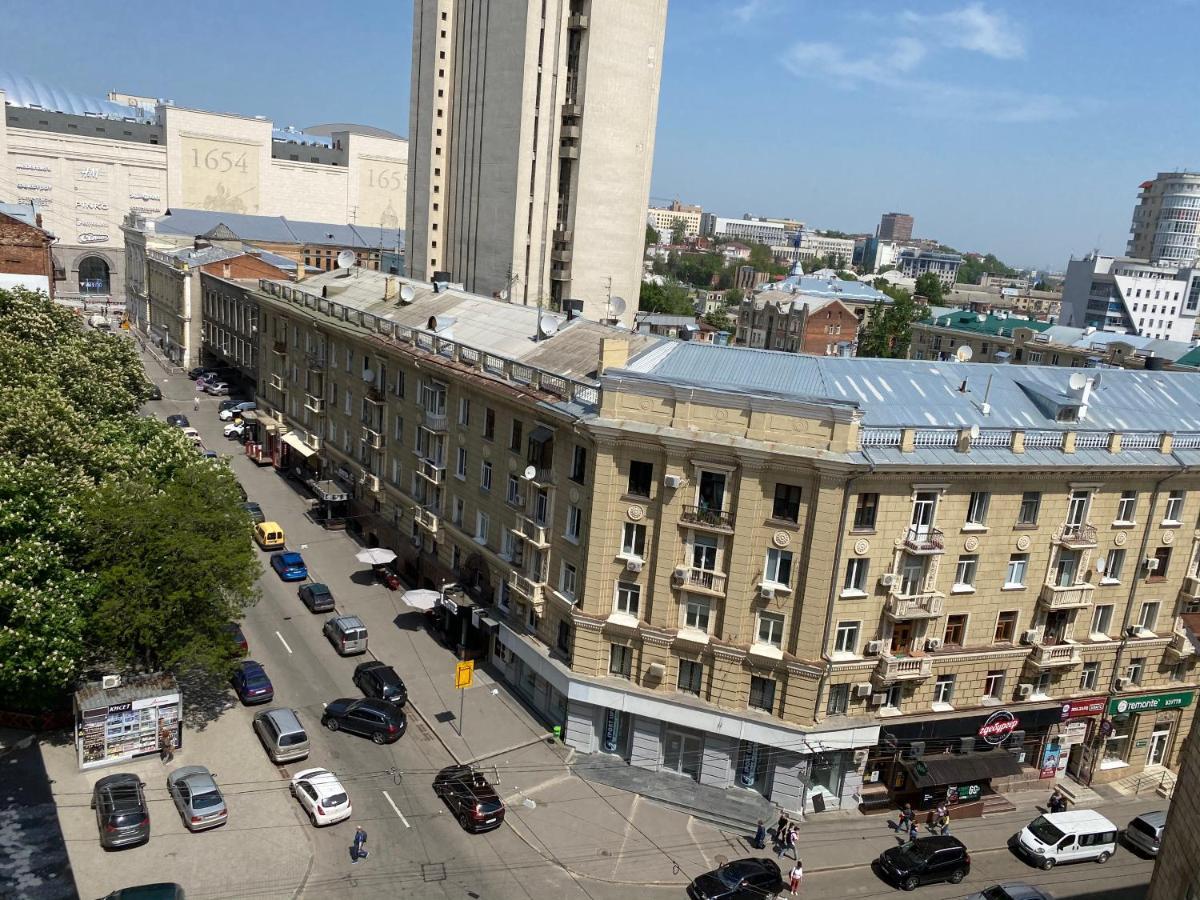 Panorama Luxury Apartment In The House With A Spire, A Historical Building In The City Centre Harkiv Exterior foto